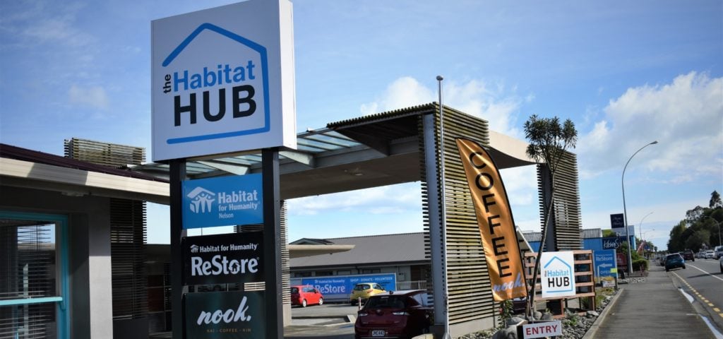 Habitat Hub in Nelson, Top of the South