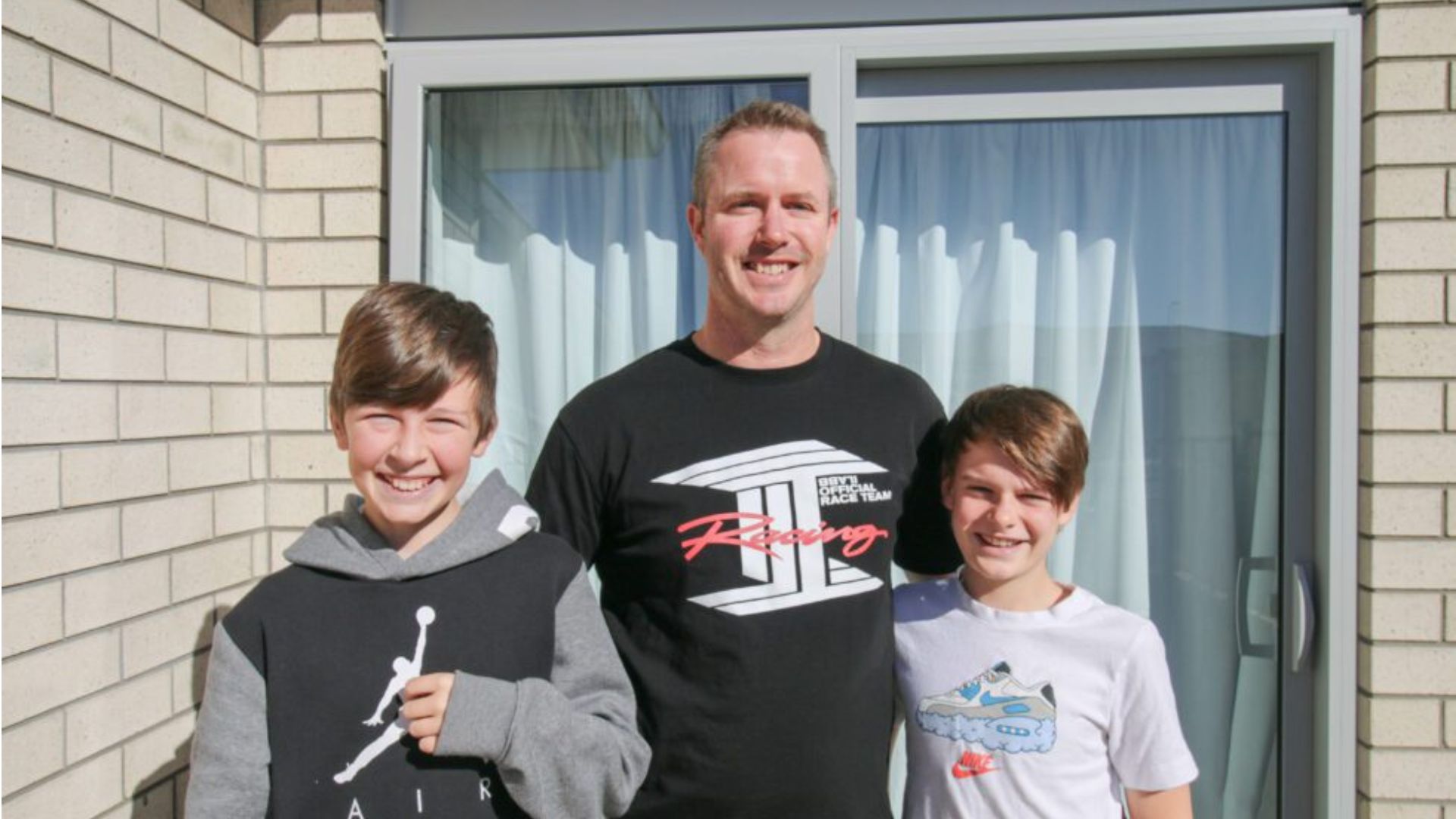 Mark and his sons are on their journey to home ownership through Habitat for Humanity Northern's Progressive Home Ownership Porgramme that operates as a rent-to-buy model.
