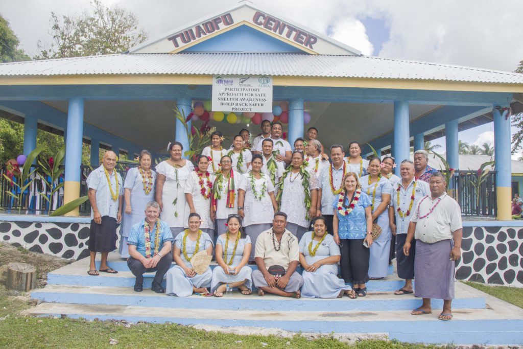evacuation centre dedication, Samoa, pacific, PASSA, BBS, TuiAopo, cyclone season