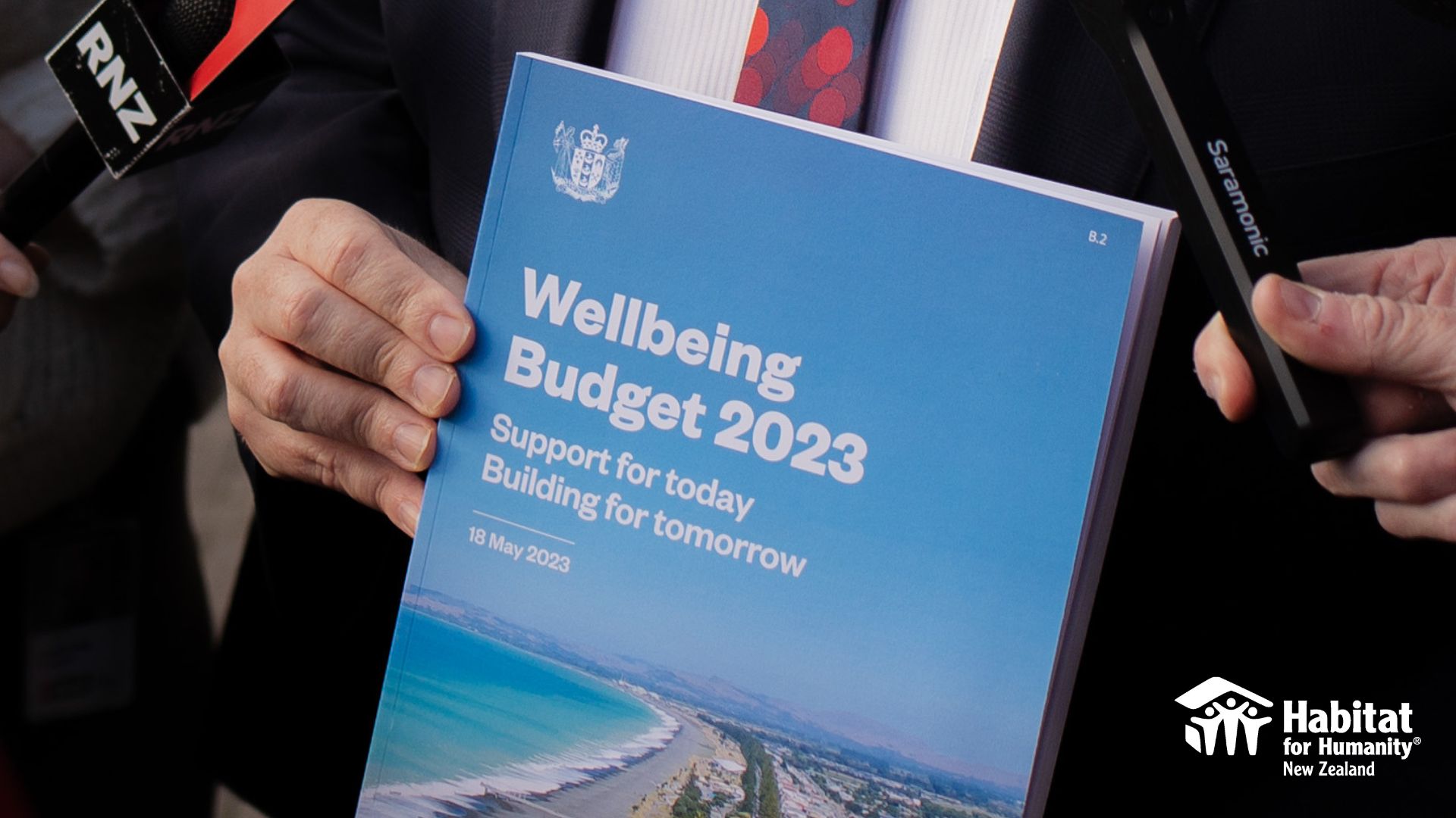 Labour's Wellbeing Budget 2023 a positive step forward for New Zealand housing says Habitat for Humanity.